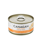 CANAGAN原之選 CANAGAN原之選 貓罐頭 無穀物貓罐頭 雞肉及三文魚 75g 75g  正面圖