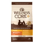 WELLNESS WELLNESS CORE 貓糧 無穀物 室內貓專用配方 去骨雞肉及火雞 2lb 2lb  正面圖