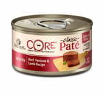 WELLNESS WELLNESS CORE 貓罐頭 Classic Pate Smooth 無穀物 牛肉鹿肉及羊肉 Beef, Venison & Lamb 5.5oz 5oz  正面圖