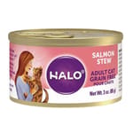 HALO HALO 貓罐頭 三文魚配方 3oz 3oz  正面圖