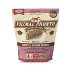 Primal Primal 狗糧 急凍鮮肉粒系列 火雞及沙甸魚配方 4lb 4lb  正面圖