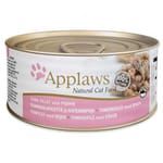 Applaws Applaws 貓罐頭 天然優質吞拿魚及蝦 Tuna with Prawn 156g 156g  正面圖