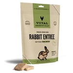 VITAL VITAL ESSENTIALS 貓糧 凍乾脫水生肉糧 迷你肉餅 兔肉 3.75oz 75oz  正面圖