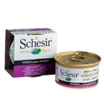 Schesir Schesir 啫喱貓罐頭 吞拿魚及牛肉飯 85g 85g  正面圖