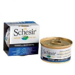 Schesir Schesir 啫喱貓罐頭 吞拿魚及白飯魚飯 85g 85g  正面圖