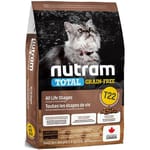 nutram紐頓 nutram紐頓 無薯無穀糧全貓糧 雞及火雞 Turkey & Chicken T22 2kg 2kg  正面圖