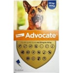 Bayer Elanco 德國拜耳 Bayer (Elanco) 犬用 Advocate 心疥爽滴劑 25kg-40kg 1盒3支 (BAOD400)