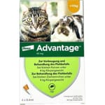 Elanco Elanco (Bayer) 貓用 Advantage 蚤安滴劑 4kg以下 1盒4支 (BAC40)