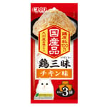 CIAO CIAO 貓濕糧 日本 INABA 雞三味 雞肉味 60g×3袋 60g  正面圖