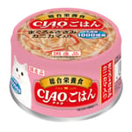 CIAO CIAO 貓罐頭 吞拿魚+雞肉 蟹肉棒   正面圖