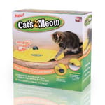 【 植物貓砂 Exchange item】Dougez Cat Meow 貓玩具 益智遊樂盤 (黃)