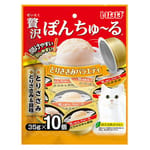 CIAO CIAO 貓零食 日本INABA超奴杯 雞肉Party 35g×10 35g  正面圖