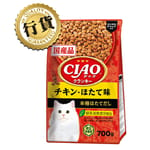 CIAO CIAO 貓糧 脆脆糧 雞肉+帶子味 700g 700g  正面圖