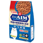 CIAO CIAO 貓糧 AIM夾心乾糧 鰹魚味 140g×4 140g  正面圖