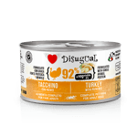 Disugual Disugual 意極鮮 狗罐頭 狗主食罐 92%鮮肉 無穀物火雞及馬鈴薯 150g (DSBL107 | 意大利製造 150g 正面圖