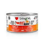 Disugual Disugual 意極鮮 狗罐頭 狗主食罐 92%鮮肉 無穀物羊肉及紅蘿蔔 150g  | 意大利製造 150g  正面圖