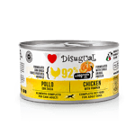 Disugual Disugual 意極鮮 狗罐頭 狗主食罐 92%鮮肉 無穀物雞肉及南瓜 150g  | 意大利製造 150g  正面圖