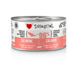 Disugual Disugual 意極鮮 狗罐頭 狗主食罐 96%極品鮮肉 單一蛋白配方 三文魚 150g  | 意大利製造 150g  正面圖