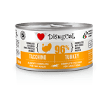 Disugual Disugual 意極鮮 狗罐頭 狗主食罐 96%極品鮮肉 單一蛋白配方 火雞 150g  | 意大利製造 150g  正面圖