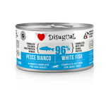 Disugual Disugual 意極鮮 狗罐頭 狗主食罐 96%極品鮮肉 單一蛋白配方 白魚 150g  | 意大利製造 150g  正面圖