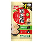 CIAO CIAO 狗肉泥 日本INABA 新產品 70g×4袋 70g 正面圖