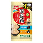 CIAO CIAO 狗肉泥 日本INABA 新產品 70g×4袋 70g 正面圖