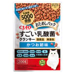 CIAO CIAO 貓糧 5000億個乳酸菌健腸配方 鰹魚味 200g 200g  正面圖