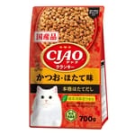 CIAO CIAO 貓糧 鰹魚及扇貝味 700g 700g  正面圖