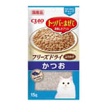 CIAO CIAO 貓零食 凍乾肉鬆 鰹魚 15g 15g  正面圖