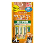 CIAO CIAO 狗肉泥 CozyLife 1000億乳酸菌 綜合營養雞肉及芝士味 14g×4本 14g  正面圖