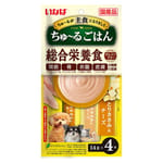 CIAO CIAO 狗肉泥 主食肉醬系列 雞肉及芝士味 14g×4本 14g  正面圖