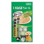 CIAO CIAO 狗肉泥 綜合營養 雞肉肉醬 14g×4本 14g  正面圖