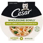 Cesar西莎 Cesar西莎 鮮肉主食碗 雞肉及蔬菜 85g 85g  正面圖