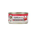 貓犬王 貓犬王 貓罐頭 蟹肉及雞肉肉絲湯主食罐 80g 80g  正面圖