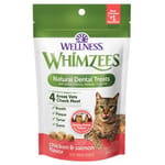 WHIMZEES WHIMZEES 貓用潔齒餅 三文魚味 2oz 2oz 貓用 正面圖