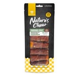 NATURA NATURA NOURISH Nature's Chew 豬⽪磨牙棒鴨⾁芝⼠ 200g 200g  正面圖