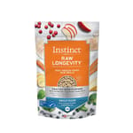 Instinct Instinct 狗糧 凍乾生肉主食糧 長壽系列 成犬 狹鱈魚 9.5oz 5oz  正面圖