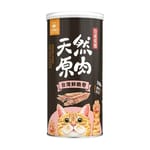 汪喵星球 汪喵星球 凍乾 DogCatStar 冷凍乾燥原肉貓零食 罐裝台灣鮮脆卷 40g 40g 正面圖