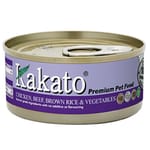 Kakato Kakato 罐頭 貓狗罐頭 雞肉及牛肉及糙米及蔬菜 170g 170g  正面圖