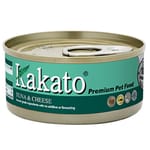 Kakato Kakato 罐頭 貓狗罐頭 吞拿魚及芝士 Tuna with Cheese 70g 70g  正面圖