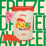 ANiMEAL ANiMEAL 成貓凍乾生肉主食糧 草飼牛肉 200g 200g  正面圖