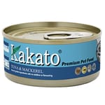 Kakato Kakato 罐頭 貓狗罐頭 吞拿魚及鯖花魚 70g 70g  正面圖