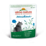 Almo Almo Nature Sterilised 絕育貓鮮包 吞拿魚 70g 70g  正面圖