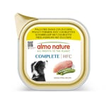 Almo Almo Nature HFC Complete 主食狗罐頭 走地雞肉+節瓜 85g 85g  正面圖