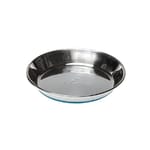 ROGZ ROGZ 不銹鋼防滑貓碗 200ml 藍色 200ml  正面圖