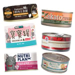 Bella & Molly's Bella & Molly's | 汪喵星球 | 怪獸部落 | Kakato | Astkatta | Nutriplan | 貓罐頭 1件 隨機混合發貨   正面圖