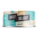Daily Daily Delight Mousse慕絲系列 貓罐頭 吞拿魚+沙丁魚 70g 70g  正面圖