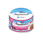 Signature7 Signature7 貓罐頭 營養肉湯罐罐 增強免疫 吞拿魚+巴沙魚 70g 70g  正面圖