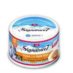 Signature7 Signature7 貓罐頭 營養肉湯罐罐 泌尿健康 吞拿魚+龍利魚 70g 70g  正面圖