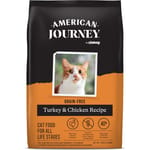 American American Journey 全貓糧 無穀物雞肉+火雞肉配方 12lbs 12lb  正面圖